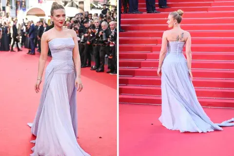 Scarlett Johansson en la alfombra roja de Cannes 2025 Scarlett Johansson en la alfombra roja de Cannes 2025