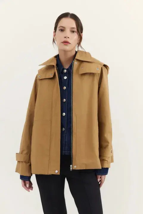 trench para un dia de lluvia