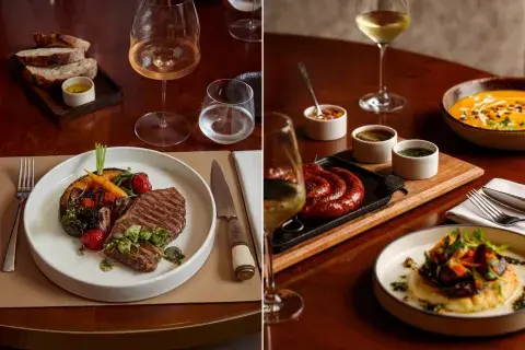 Una mesa de Alma, en Sofitel. Una mesa de Alma, en Sofitel.