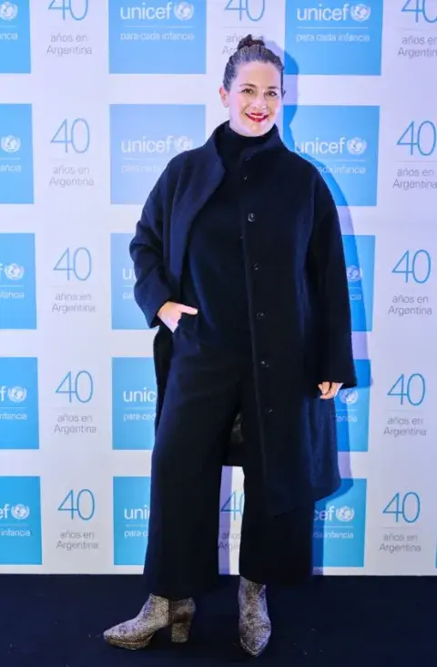 Paula Colombini también presente en el evento de Unicef Paula Colombini también presente en el evento de Unicef
