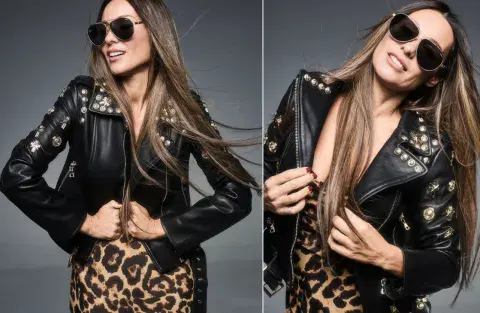 La chaqueta de Pampita cuesta 2 millones de pesos La chaqueta de Pampita cuesta 2 millones de pesos