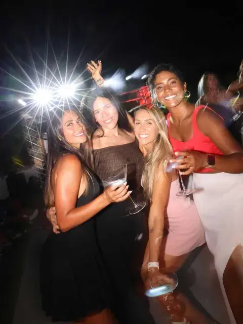 Antonela Rocuzzo compartió las fotos del cumpleaños de Messi