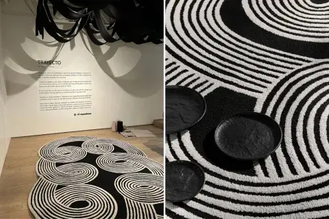 El espartano presentó Trayecto, una creación realizada junto a la diseñadora Agustina Bottoni. El espartano presentó Trayecto, una creación realizada junto a la diseñadora Agustina Bottoni.