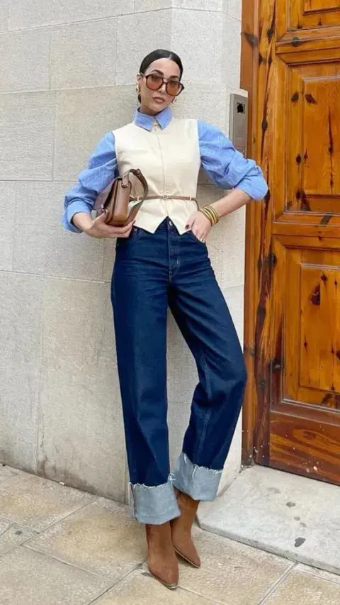 Podés sumarle accesorios y botas para darle un toque más elegante. Podés sumarle accesorios y botas para darle un toque más elegante.