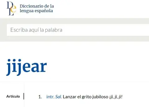 jijear término de la rae