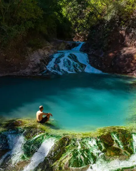 Termas de Jordán, en Jujuy Termas de Jordán, en Jujuy