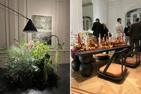Stefano D´amario juega con su paisajismo con distintas consignas. Stefano D´amario juega con su paisajismo con distintas consignas.