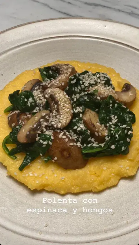 La receta de polenta de Juliana Awada que es furor La receta de polenta de Juliana Awada que es furor