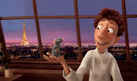 Ratatouille, la película de Pixar, esta en el puesto 73 Ratatouille, la película de Pixar, esta en el puesto 73