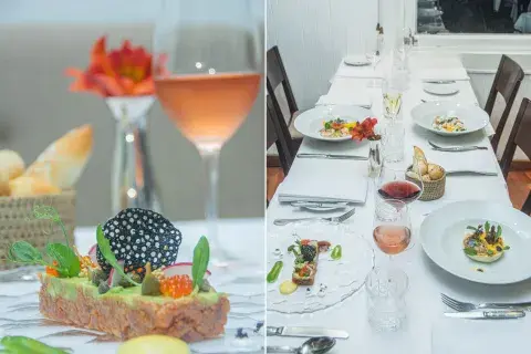 Una mesa en Roux Una mesa en Roux