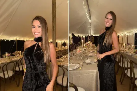 Pampita apostó a un look total black Pampita apostó a un look total black