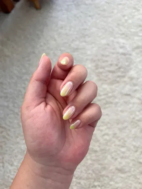 Buttercream nails Buttercream nails