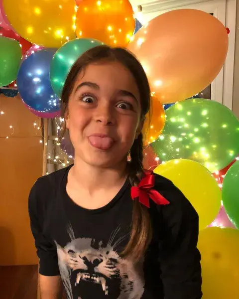 Xana, la hija del entrenador Luis Enrique. Xana, la hija del entrenador Luis Enrique.