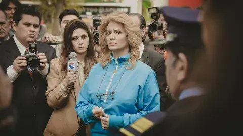 Griselda Siciliani como Zulema Yoma en Menem, la serie de Prime Video.