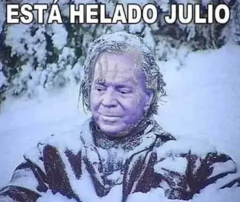 Los memes de Julio sobre la ola del frío polar Los memes de Julio sobre la ola del frío polar