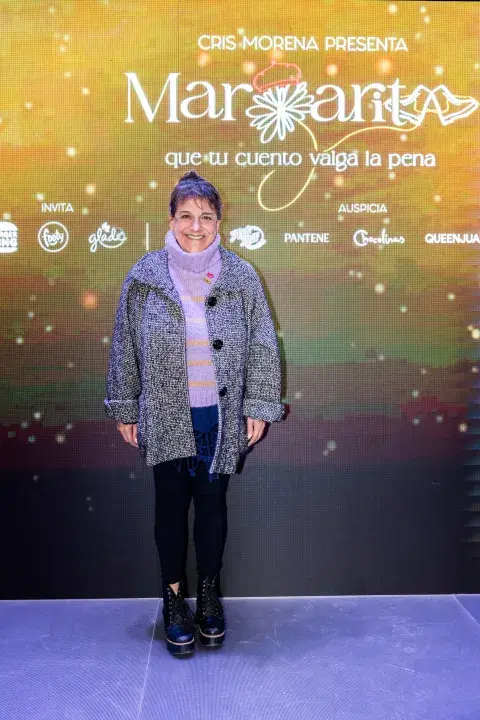 Foto de Julia Calvo en el show de Margarita en Tecnópolis.