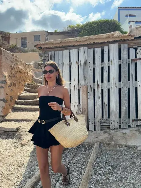 Un look simple, cómodo y veraniego Un look simple, cómodo y veraniego