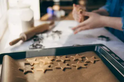 Galletitas de manteca con formitas Galletitas de manteca con formitas