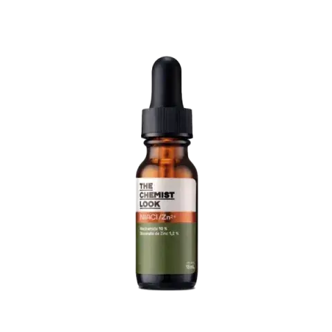 Booster NIACI/Zn 2+ (The Chemist Look, $30.900): balancea la producción de sebo, minimiza los poros dilatados y posee efecto antimicrobiano. Además, suaviza manchas y homogeniza la textura de la piel. Booster NIACI/Zn 2+ (The Chemist Look, $30.900): balancea la producción de sebo, minimiza los poros dilatados y posee efecto antimicrobiano. Además, suaviza manchas y homogeniza la textura de la piel.