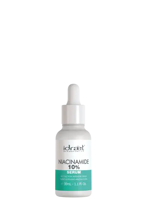 Serum Niacinamide 10% (Idraet, $23.000): sérum multiacción antioxidante, hidratante, seborregulador, antiinflamatorio y despigmentante. Serum Niacinamide 10% (Idraet, $23.000): sérum multiacción antioxidante, hidratante, seborregulador, antiinflamatorio y despigmentante.