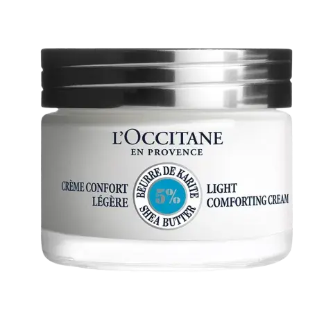 Crema Ultra Ligera Karité. Enriquecida con manteca de karité (5%), esta crema de textura ligera ofrece a tu piel comodidad instantánea y eficacia hidratante durante 24 horas (L’Occitane, $62.230) Crema Ultra Ligera Karité. Enriquecida con manteca de karité (5%), esta crema de textura ligera ofrece a tu piel comodidad instantánea y eficacia hidratante durante 24 horas (L’Occitane, $62.230)