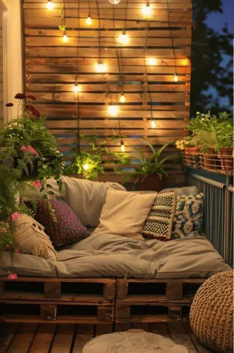 Ideas baratas y fáciles de hacer para darle estilo a los balcones chicos.