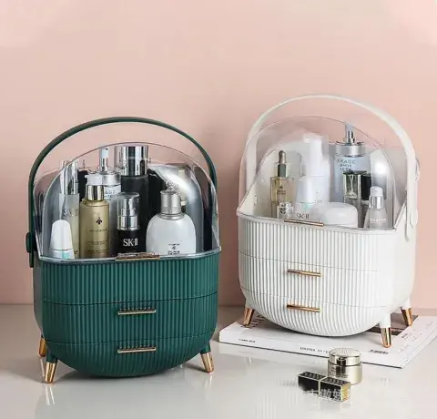 Este organizador de cosmético es perfecto para tener en un baño Este organizador de cosmético es perfecto para tener en un baño