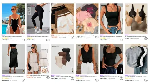 Foto de precios de Shein en agosto de 2025. Foto de precios de Shein en agosto de 2025.