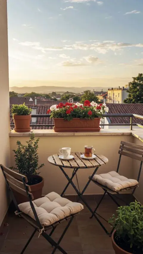 Una mesa que se abre solo cuando la necesitás o sillas que se guardan planas son aliadas totales en patios mini. Una mesa que se abre solo cuando la necesitás o sillas que se guardan planas son aliadas totales en patios mini.