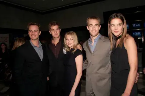 El elenco de Dawson´s Creek en 2002 El elenco de Dawson´s Creek en 2002