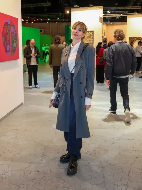 Guillermina Valdés también dijo presente en Arteba Guillermina Valdés también dijo presente en Arteba