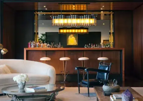 El interiorismo de la casa de Jennifer Aniston en Bel Air.