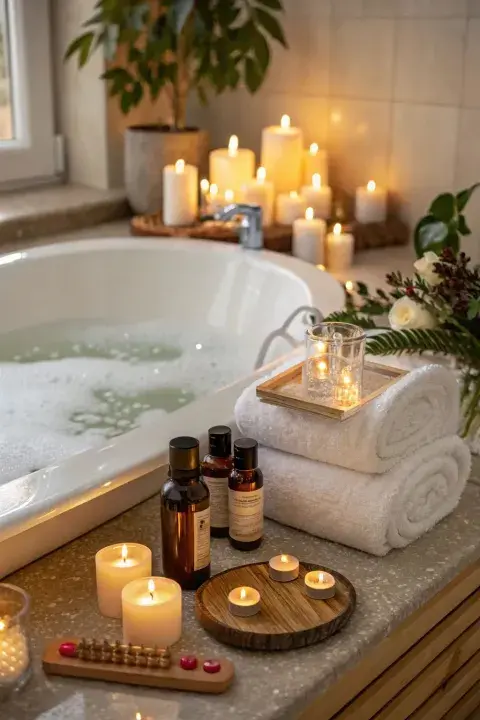 Relax en casa: cómo ambientar tu baño para que parezca un spa, sin gastar de más Relax en casa: cómo ambientar tu baño para que parezca un spa, sin gastar de más