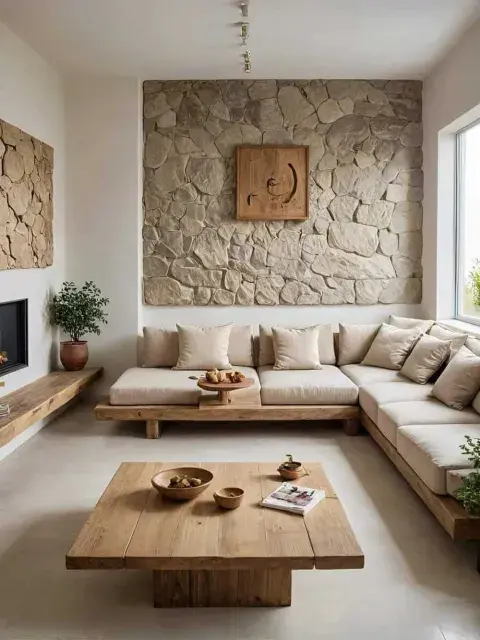 La madera y la piedra siguen en el podio por su calidez y su capacidad de transformar un ambiente La madera y la piedra siguen en el podio por su calidez y su capacidad de transformar un ambiente