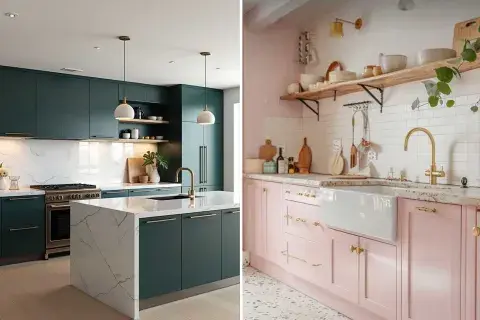 La mesada ya no es solo un soporte de trabajo: es el corazón de la cocina, el punto de encuentro y el detalle que define todo el ambiente