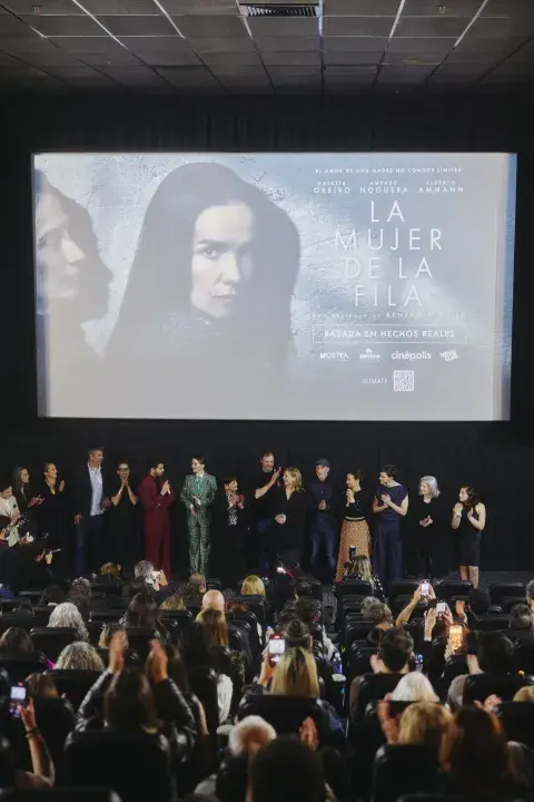 Avant premier de "La mujer de la fila" Avant premier de "La mujer de la fila"