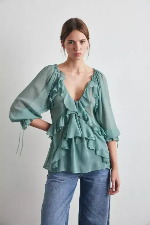Awada Primavera Verano 2026: Blusa Bahamas - $180.000.
