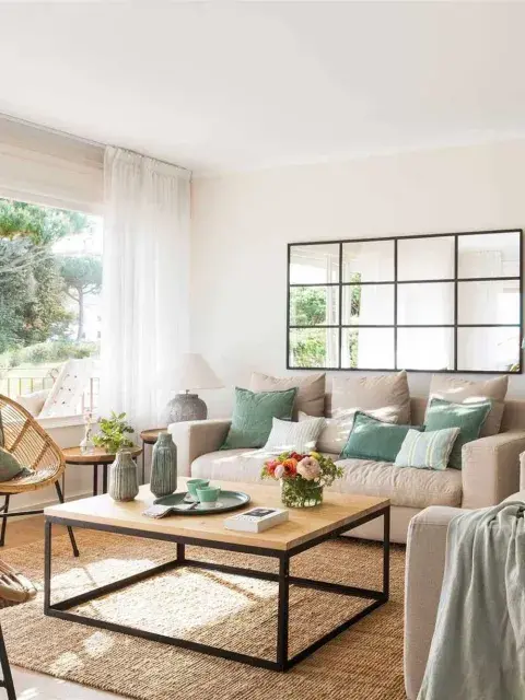 Rectas y limpias: perfectas para ambientes minimalistas o contemporáneos.