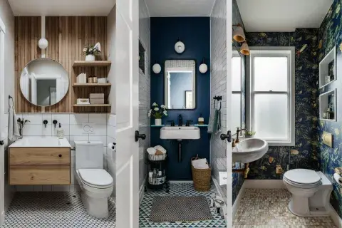 Baños pequeños con buenas ideas para optimizar el espacio