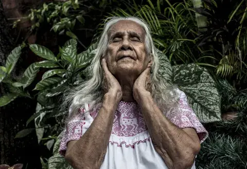 Un retrato realizado por Gisela Viola.