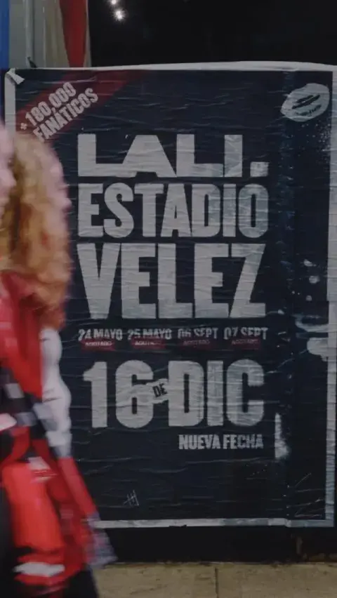 Lali anunció su quinto Vélez: cuándo es y dónde comprar las entradas. Lali anunció su quinto Vélez: cuándo es y dónde comprar las entradas.