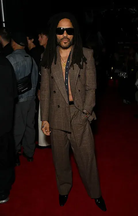 Foto de Lenny Kravitz en la alfombra roja de los MTV VMAs 2025. Foto de Lenny Kravitz en la alfombra roja de los MTV VMAs 2025.