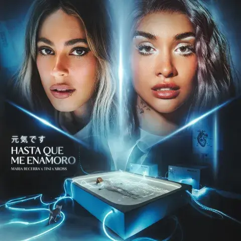 Foto de María Becerra y Tini Stoessel. Foto de María Becerra y Tini Stoessel.