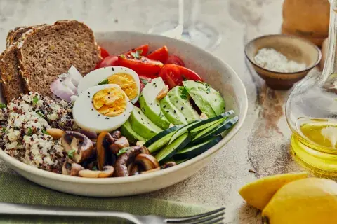 Foto de ensalada.