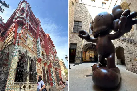 Casa Vicens y Moco Museum. Barcelona. Casa Vicens y Moco Museum. Barcelona.