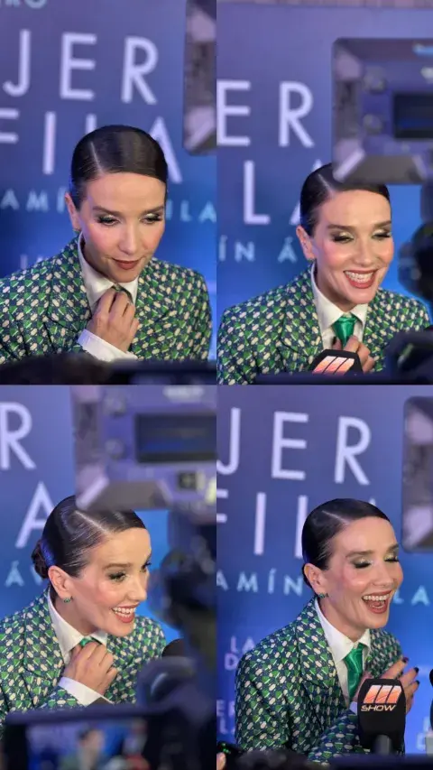 El look Power Suit de Natalia Oreiro en el estreno de La mujer de la fila. El look Power Suit de Natalia Oreiro en el estreno de La mujer de la fila.