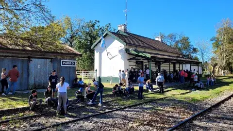 La vieja estación de Pardo. La vieja estación de Pardo.