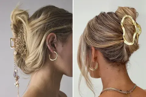 Las pinzas para el pelo siempre serán tendencia. Las pinzas para el pelo siempre serán tendencia.