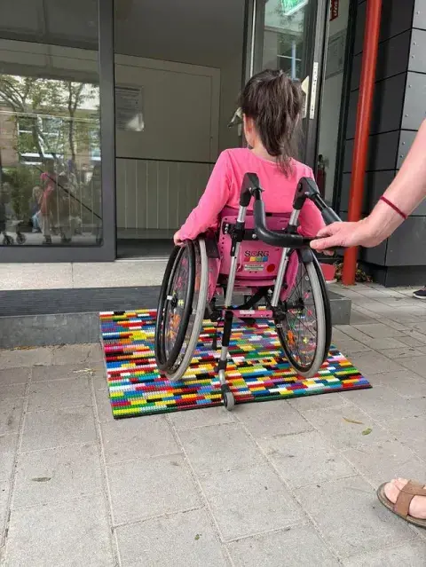 Las rampas se convirtieron en un símbolo de inclusión, pero también en una atracción turística. 