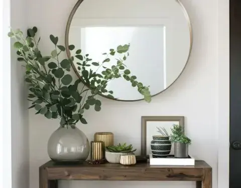 Recibidores pequeños con estilo: 10 ideas para reformarlos con objetos sin entrar en obra